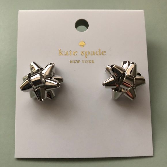 kate spade Jewelry - NWT Kate Spade Bourgeios Bow Stud Earrings